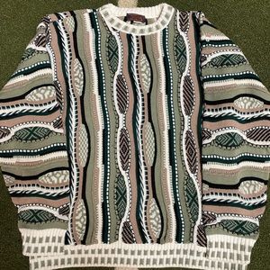 Vintage coogi style sweater